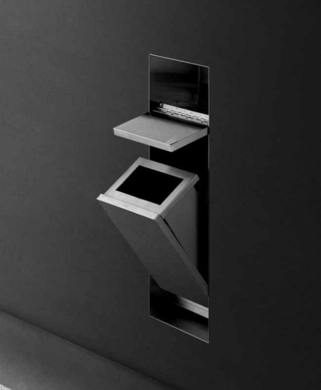 观博新品隐藏式垃圾桶为生活做减法开启少而美的极简生活