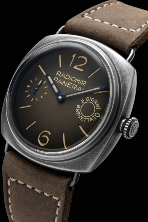 十大奢侈手表品牌沛纳海推出Radiomir八日动储腕表，彰显复古美学