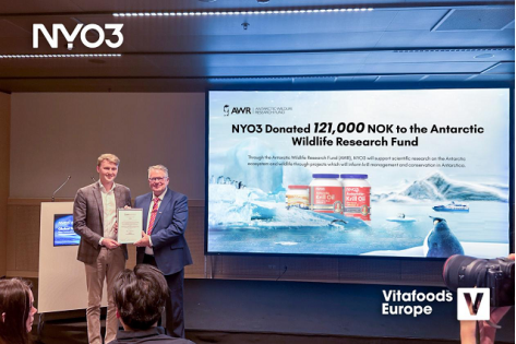 NYO3诺威佳亮相2024 Vitafoods Europe，引领细胞级营养新时代